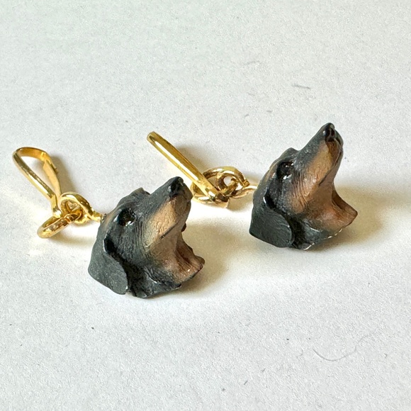 Hound Dog Charms, Set of 2 - Picture 2 of 6